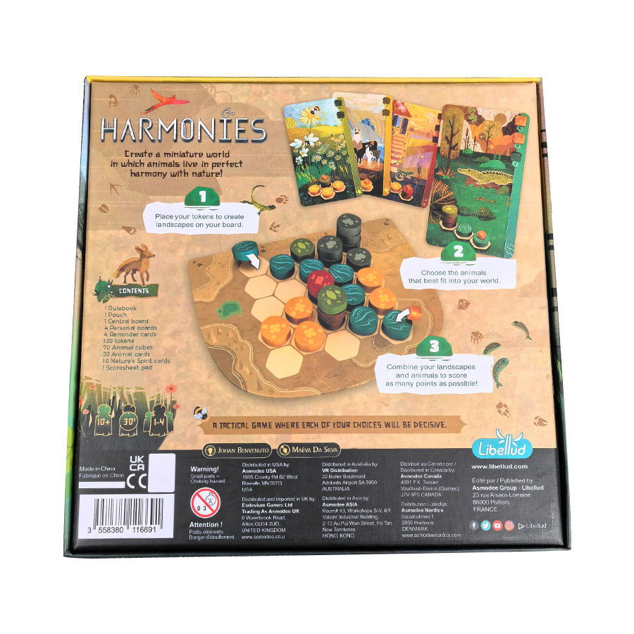 Harmonies  Board Games Creatio - огляд і ціна Board Game Harmonies