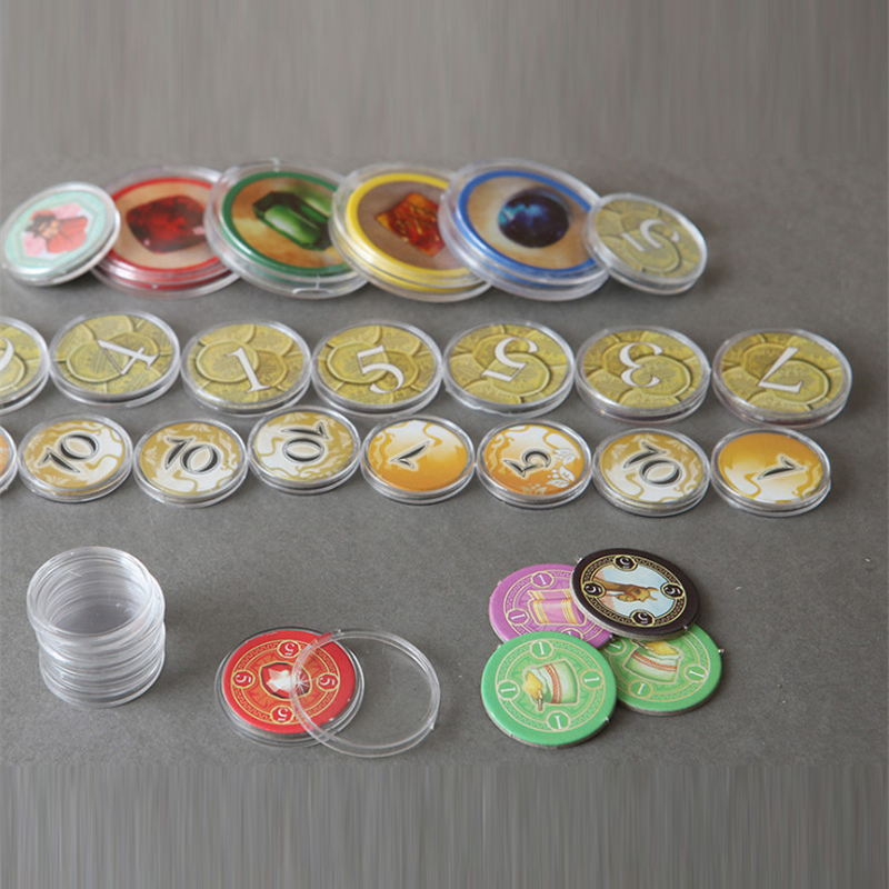 10PCS/Set 19 20 25 27 30 40mm  - огляд і ціна Board Game Sequence