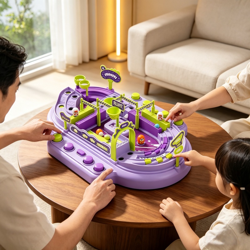 2-Player Marble Race Board Gam - огляд і ціна Board Game Race Track