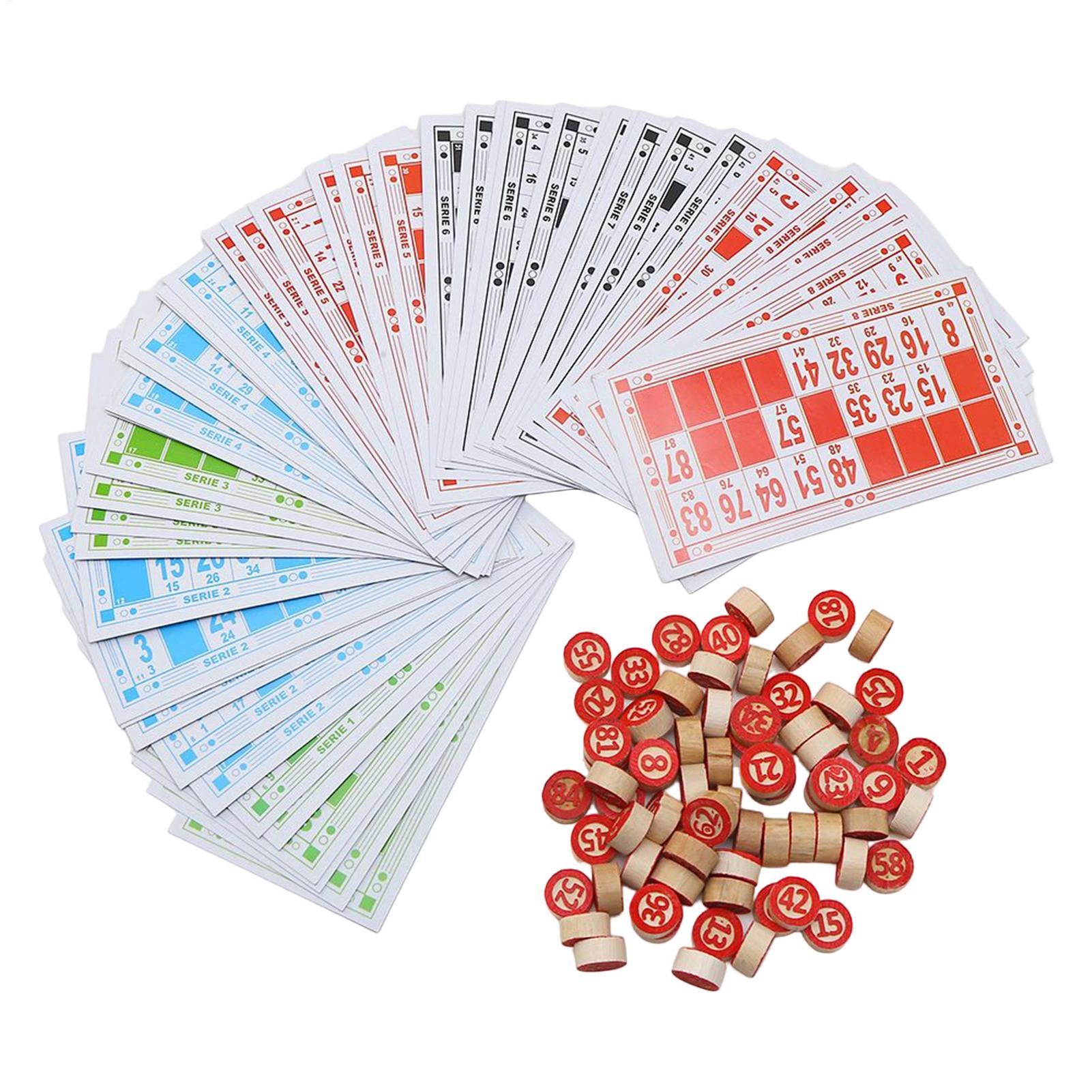 Vintage Wooden Bingo Game Set  - огляд і ціна Board Game Vintage