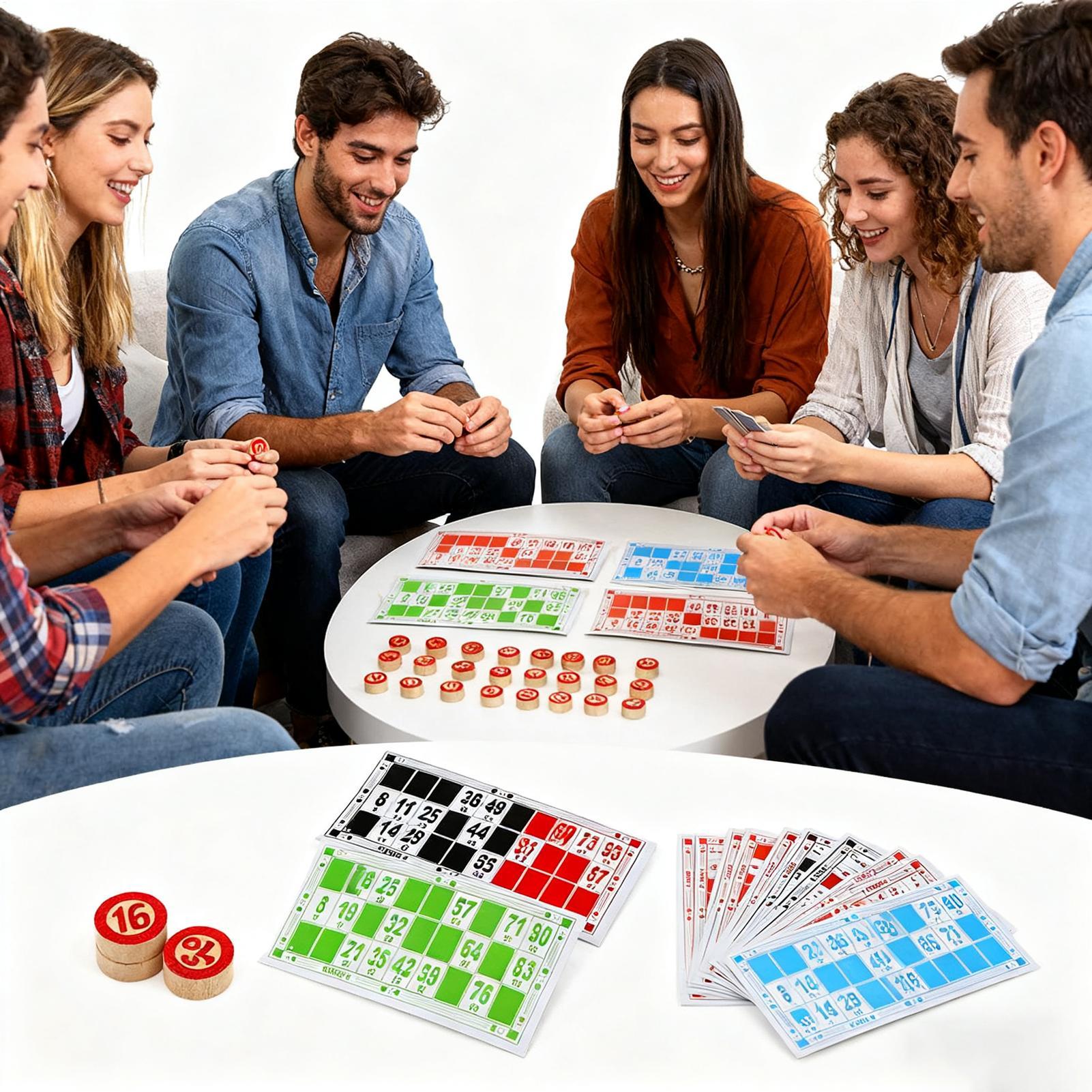 Vintage Wooden Bingo Game Set  - огляд і ціна Board Game Vintage