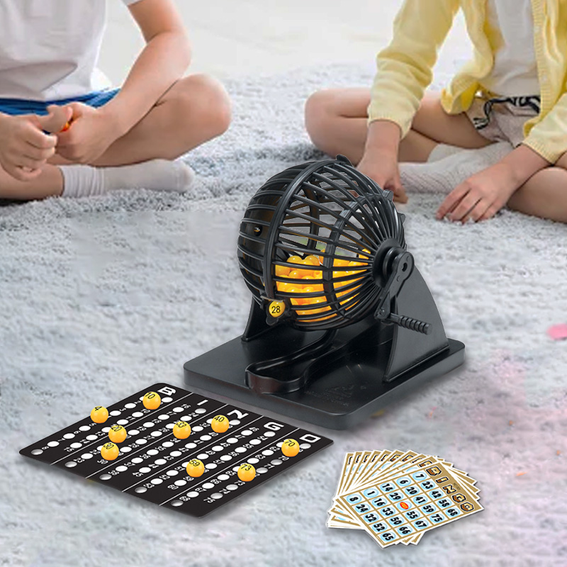 Bingo Lottery Machine Cage Swe - огляд і ціна Board Game Electronic Table