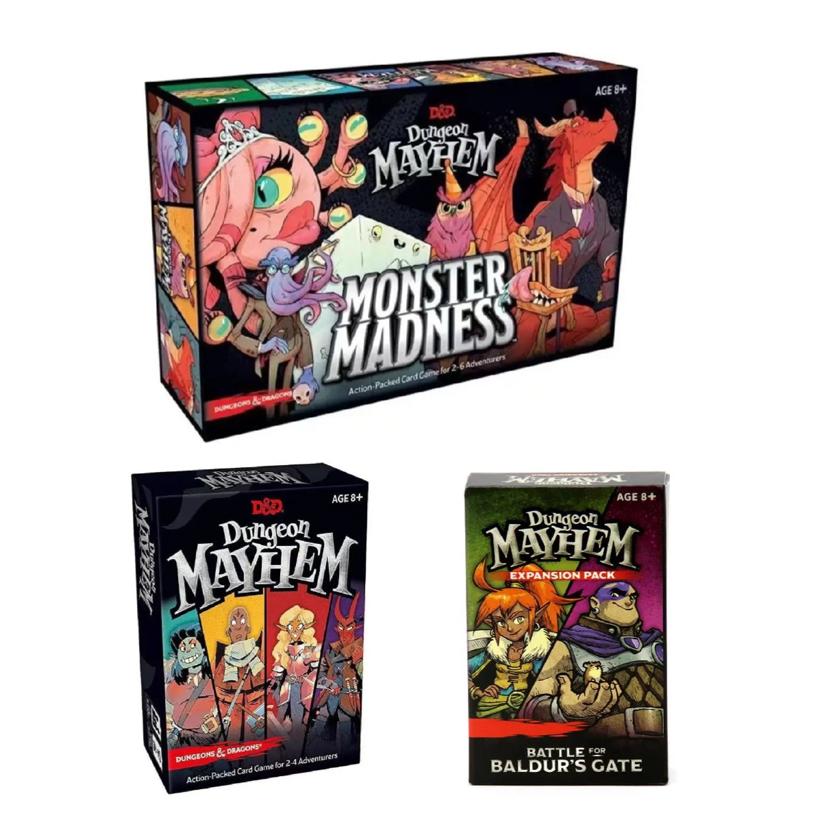 Baldur's Gate Dungeon Mayhem B - огляд і ціна Board Game Harmonies