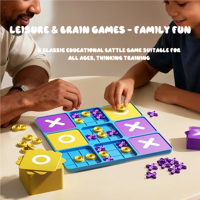 A Nine-Square Xo Tic-Tac-Toe B - огляд і ціна Board Game Electronic Table