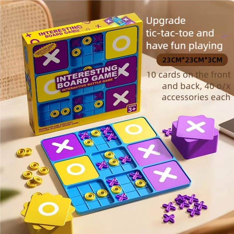 A Nine-Square Xo Tic-Tac-Toe B - огляд і ціна Board Game Electronic Table