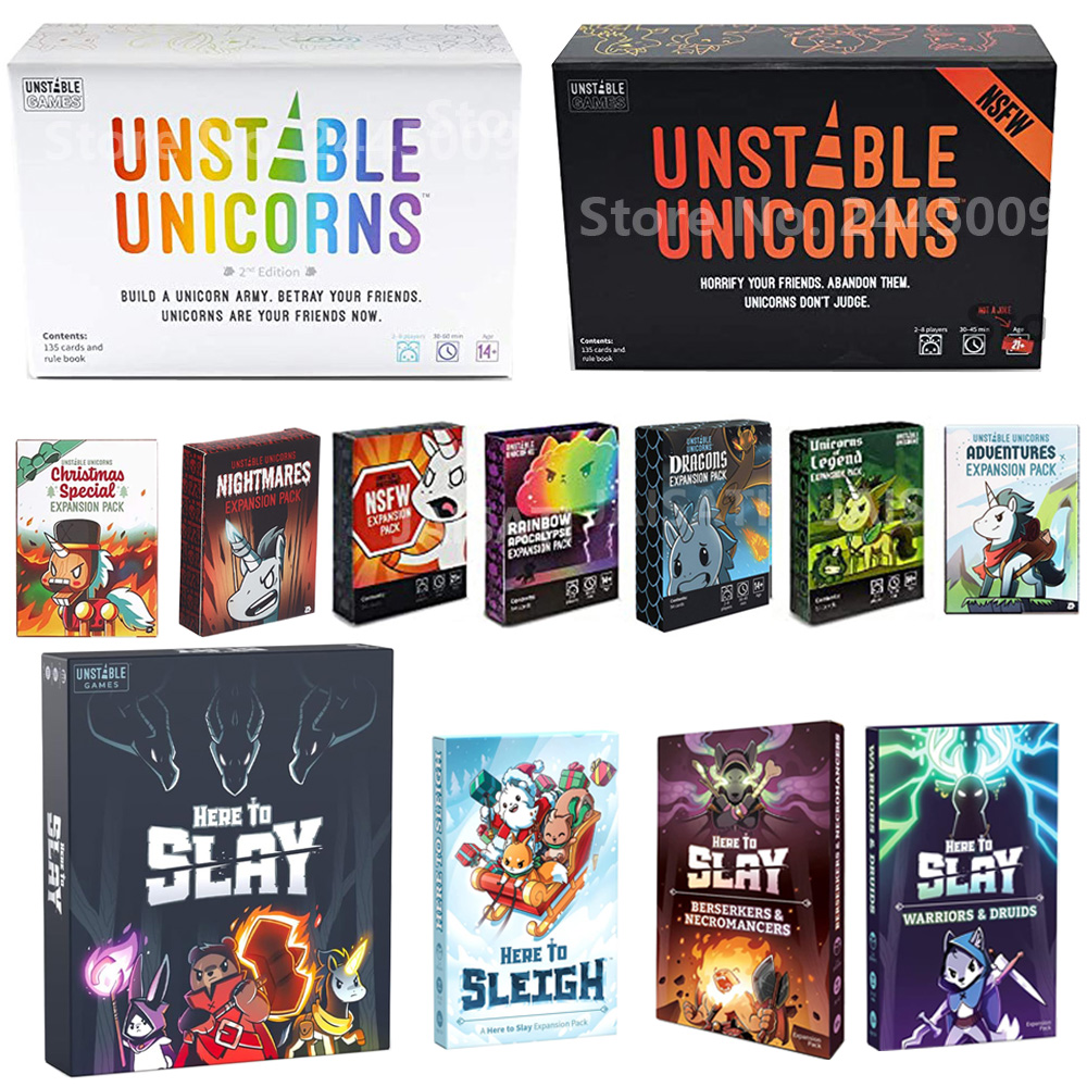 Unicorns card game Christmas S - огляд і ціна Board Game Zombicide