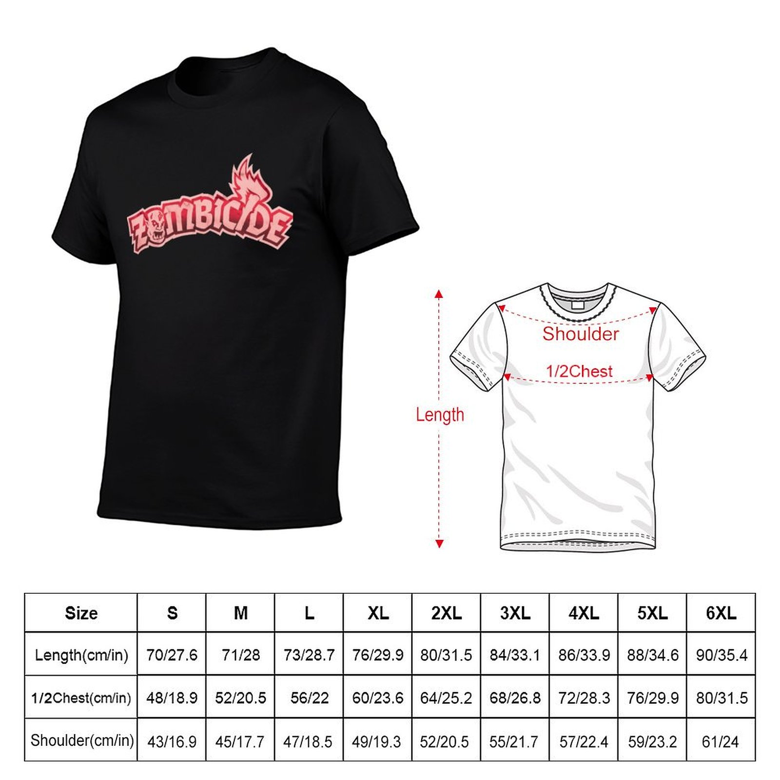 Zombicide BoardGame T-Shirt pr - огляд і ціна Board Game Zombicide