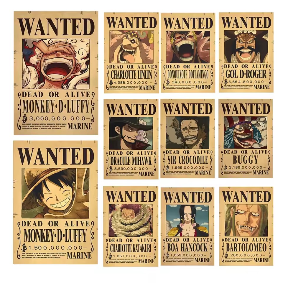 Anime One Piece Bounty Wanted  - огляд і ціна Board Game Vintage