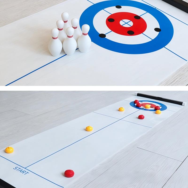 New Mini Curling&Bowling Table - огляд і ціна Board Game Electronic Table