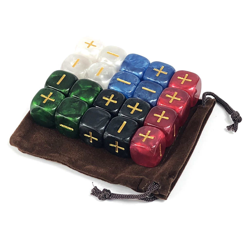 Fate Dice with Bag 20pcs for B - огляд і ціна Board Game Electronic Table