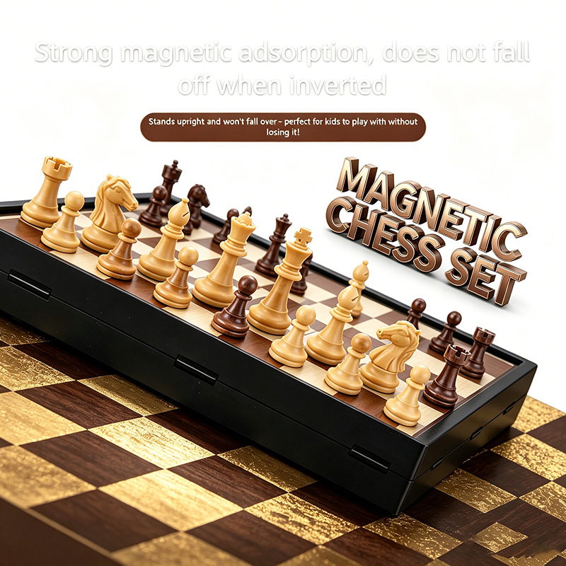 24CM Foldable Magnetic Chess G - огляд і ціна Board Game Electronic Table