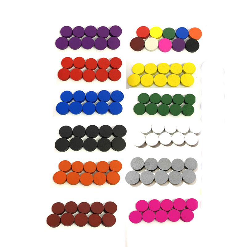 Game token 100 PCS Wooden Game - огляд і ціна Board Game Sequence