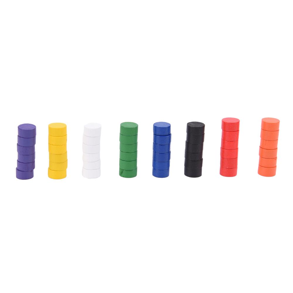 Game token 100 PCS Wooden Game - огляд і ціна Board Game Sequence